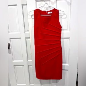 Calvin Klein dress. Classy silhouette.  Holiday party or business event?!